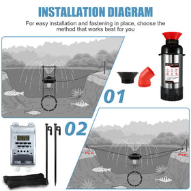 Goldlife timer accessory for convenient fountain scheduling.