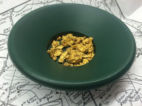 Goldn Paydirt concentrate in pan-ready bag for easy panning practice.