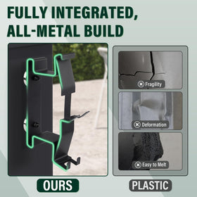Goldusk all-metal cable holder emphasizes durability for busy grills.