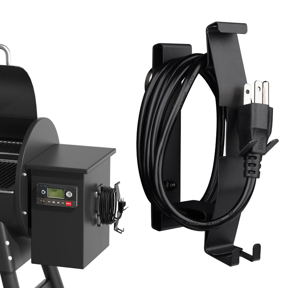 Goldusk strong magnetic power cord organizer keeps cords neatly in place on metal surfaces.
