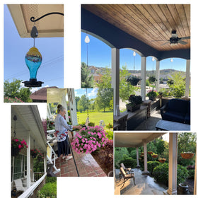 Gomazonle 3-pack ready-to-use set for balconies and patios