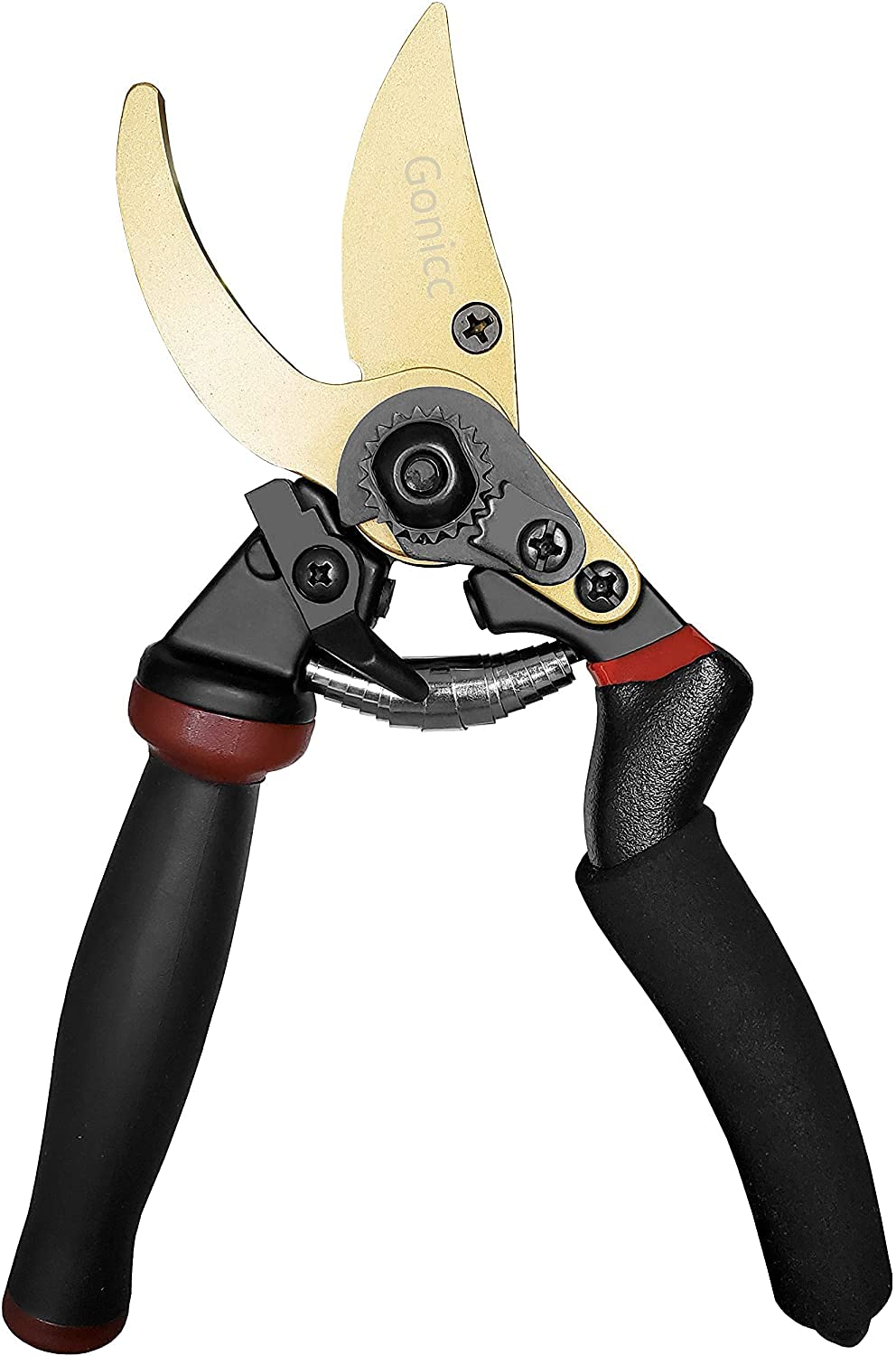 Gonicc soft cushion grip handle emphasizes comfortable pruning sessions