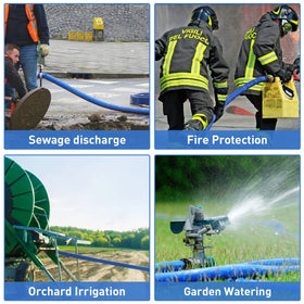 Gonioa backwash hose camlock connection for quick, secure setup