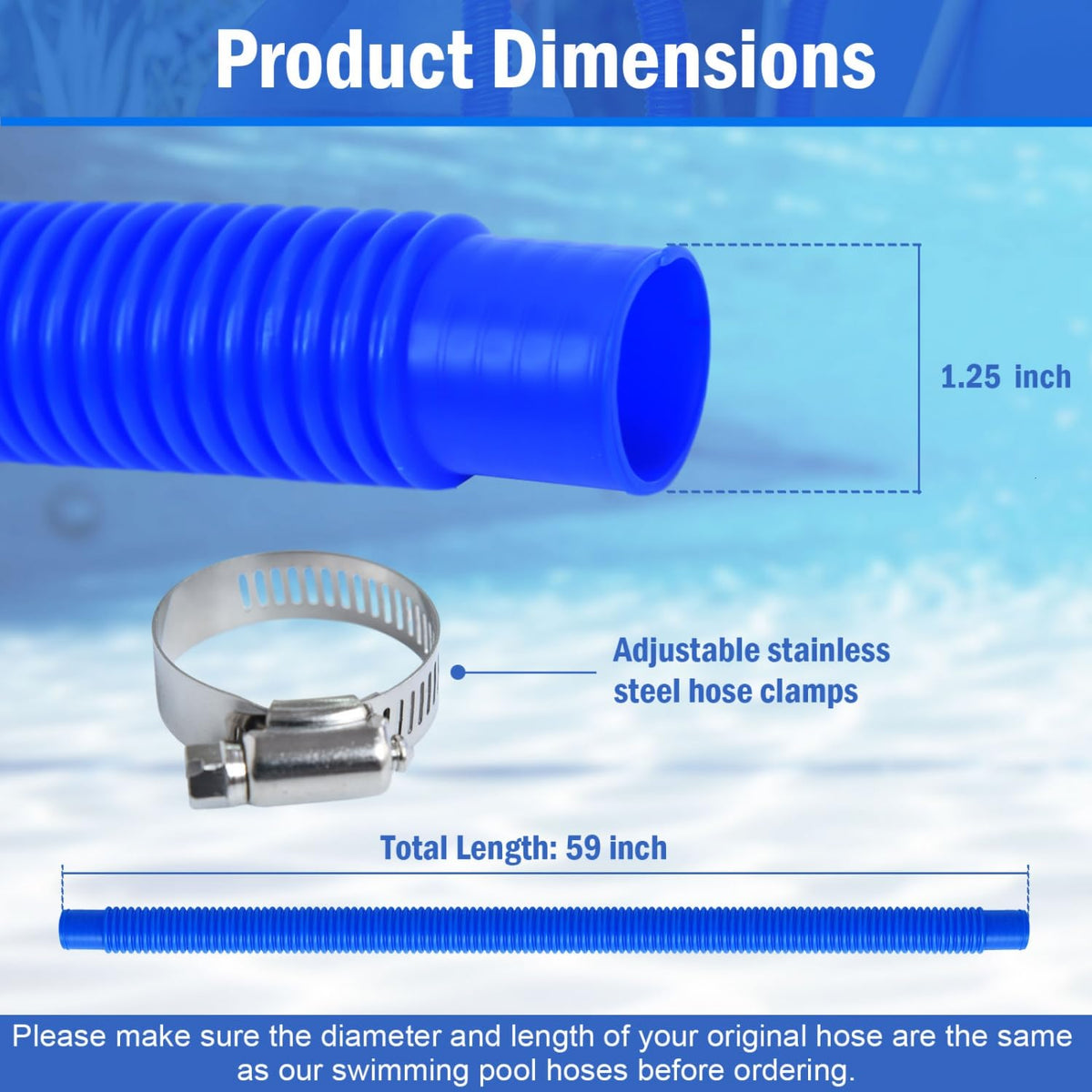 Gonioa Intex-compatible hose fitting for models 603 and 637