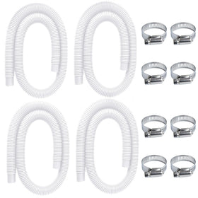 Gonioa pool pump hose 4-pack for above-ground pools with durable materials