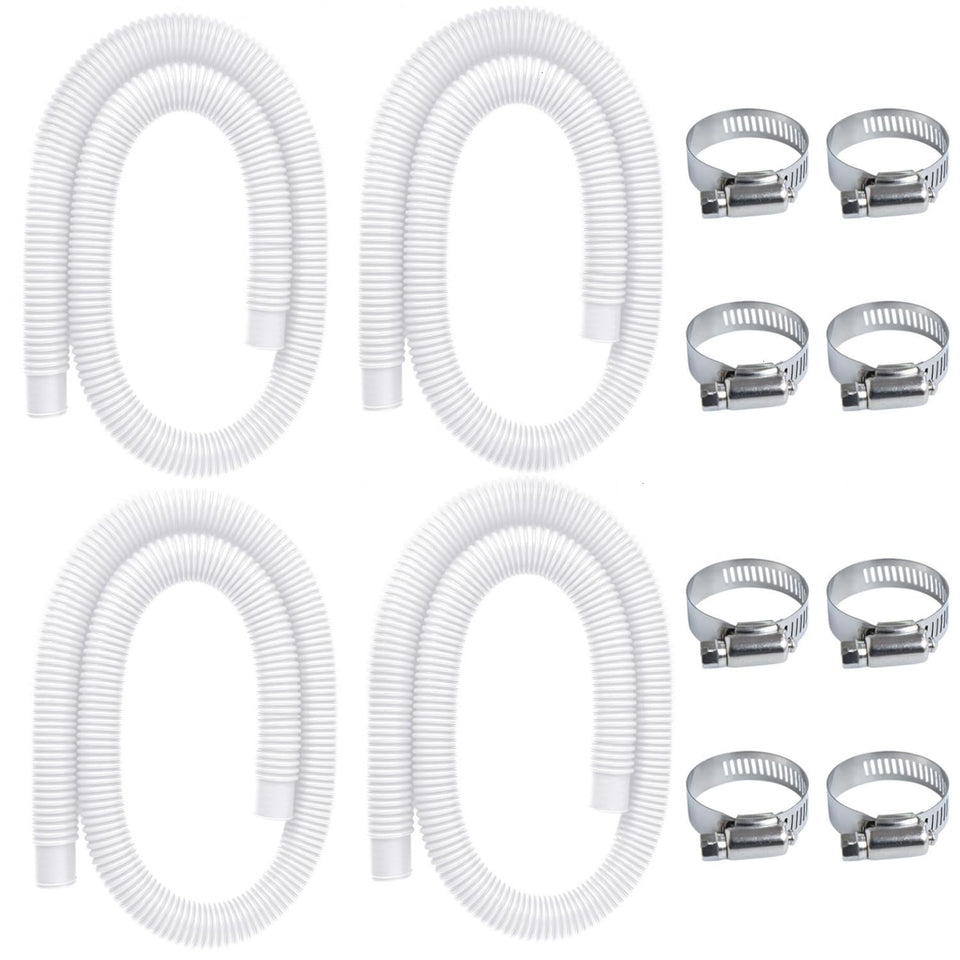 Gonioa pool pump hose 4-pack for above-ground pools with durable materials