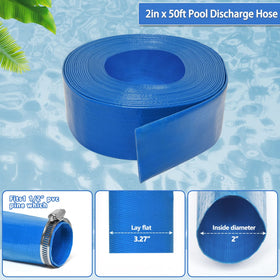 Gonioa reinforced discharge hose ideal for daily pool backwash