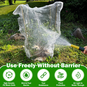 GonLei ultra-dense mesh close-up demonstrates airflow while blocking pests