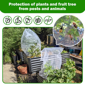 GonLei insect bird barrier net shields crops from pests.