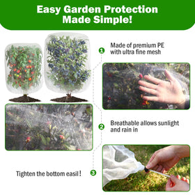 GonLei moisture friendly mesh supports steady soil humidity near plants.