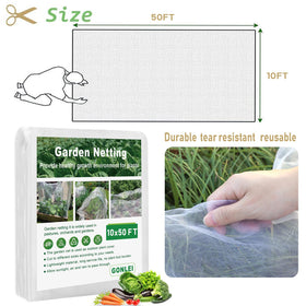GonLei see-through PE mesh supports easy inspection while protecting seedlings and fruits.