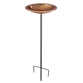 Decorative lip by Good Directions lets birds perch and sip comfortably.