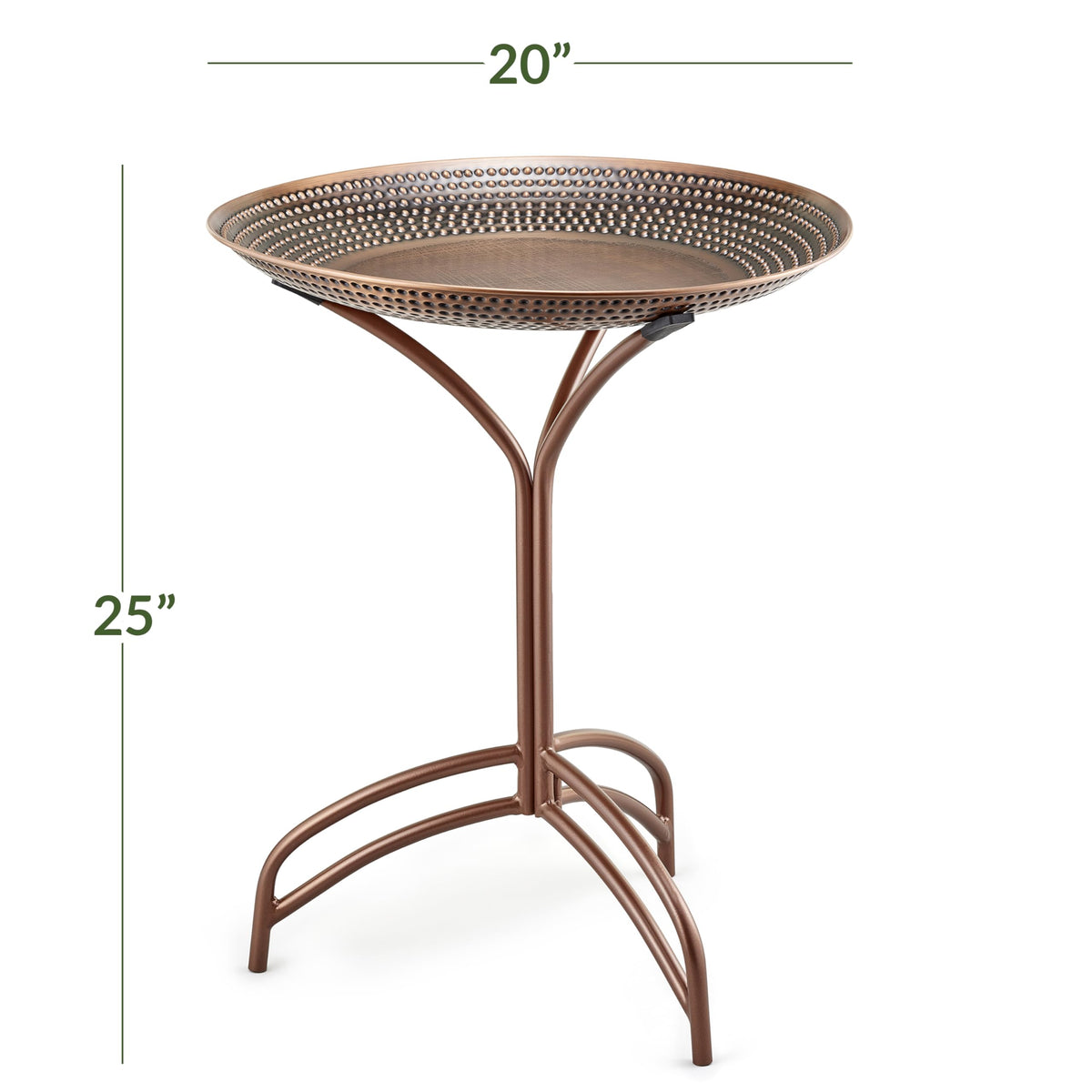 Good Directions Tranquility Birdbath bronze finish brings durable, elegant outdoor appeal to any yard.