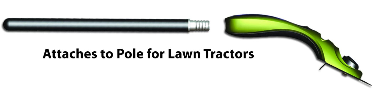 Good Vibrations Grass Hawk deck cleaning tool shields mower surfaces from buildup and rust.