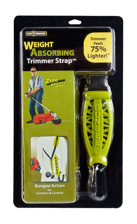 Good Vibrations Zero Gravity Strap overview delivering balanced support during yard trimming.