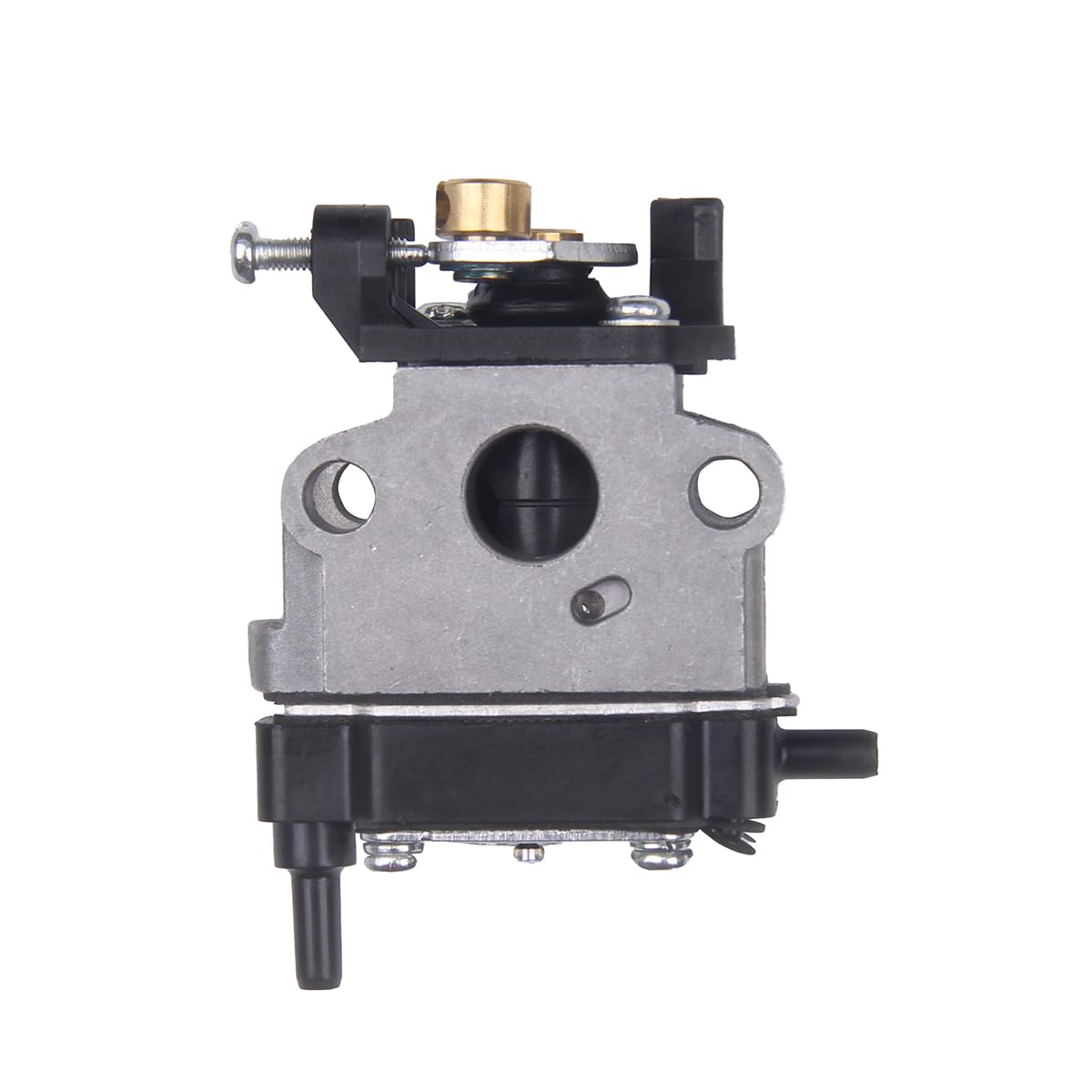 Goodbest carburetor kit installed on a blower demonstrates smoother air intake.