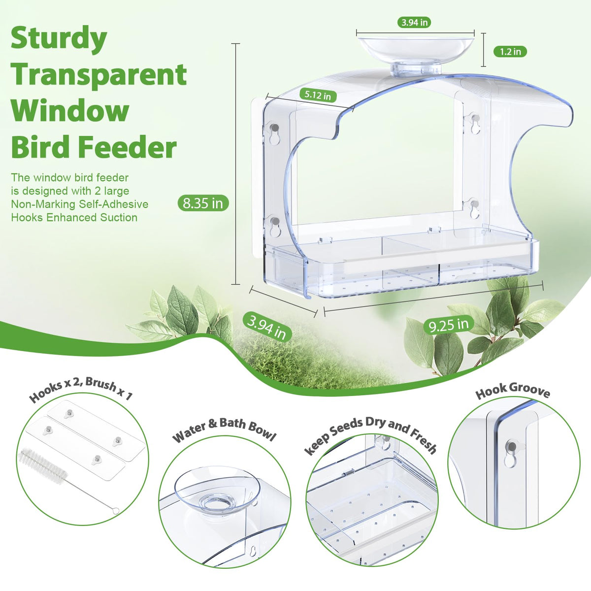 Goodeco all-in-one feeder combines food and water in one unit