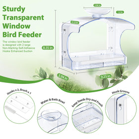 Goodeco all-in-one feeder combines food and water in one unit