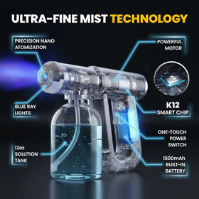 Goodscious K12 5-in-1 multipurpose design for misting, plant care, and toy cleaning.