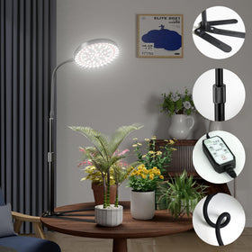 GooingTop dimmable timer shows flexible control for consistent plant cycles.
