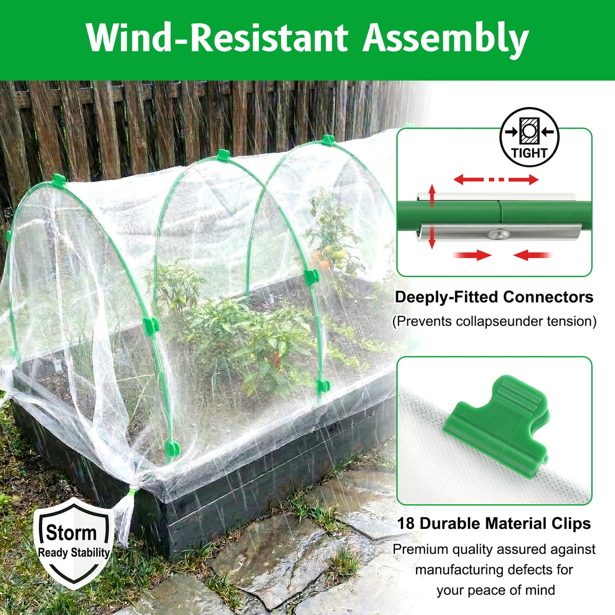 GOONMILL row-cover ready system protects crops with versatile coverings.