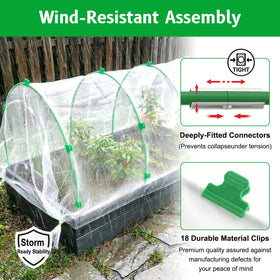 GOONMILL row-cover ready system protects crops with versatile coverings.