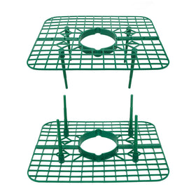 GOONMILL installation around a strawberry plant shows easy snap design.