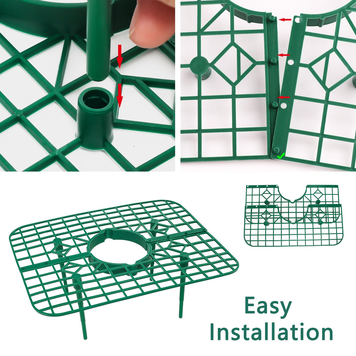 GOONMILL compact, disassembled storage solution for strawberry supports.