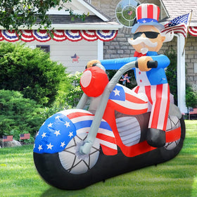 GOOSH Independence Day lawn centerpiece inflatable for indoor or outdoor use