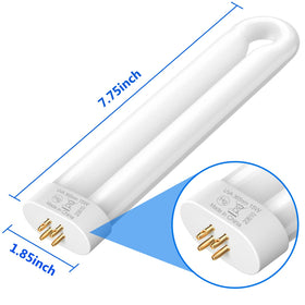 GOOTOP U-shaped 15W 7.75 in bulb for outdoor use