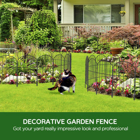 Goovilla garden fence installation kit with clips and ties.