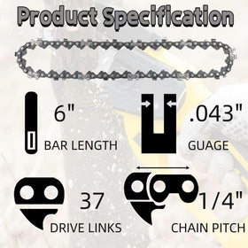 Gopbod easy-install replacement chain for quick maintenance.