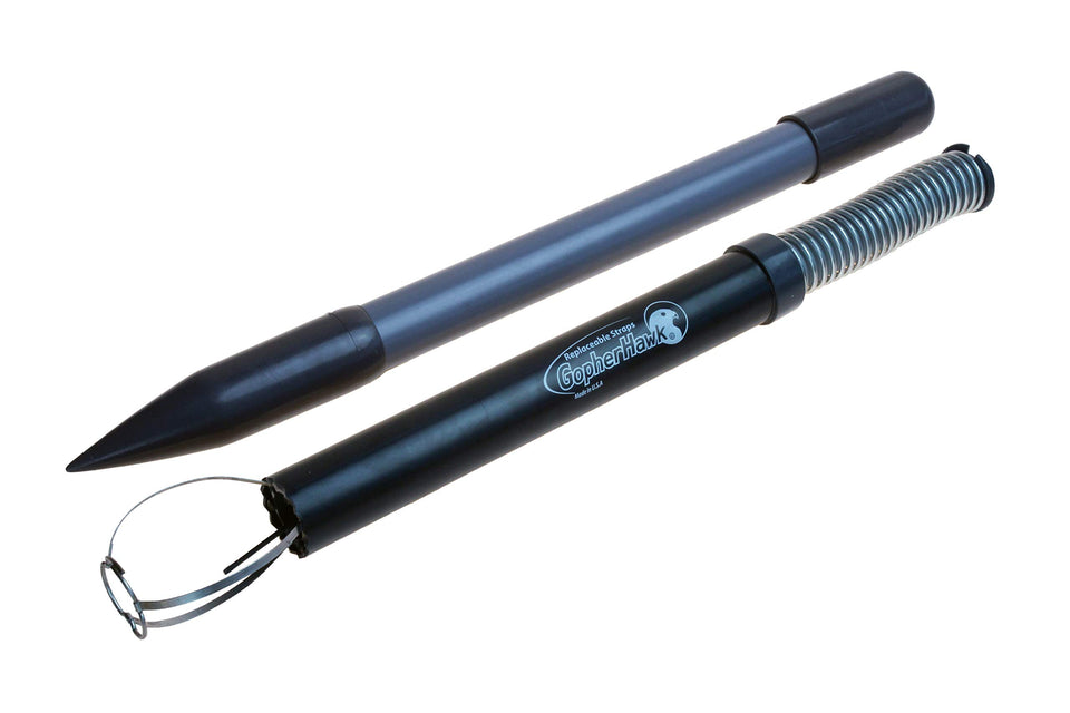 GopherHawk trapping set overview showing professional pest solution