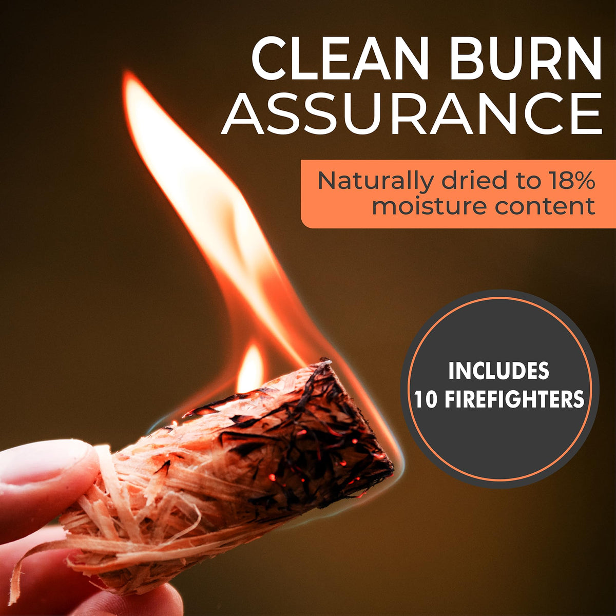 Goppli Natural Fire Starters ensure quick, clean ignition for outdoor cooking.