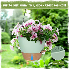 Goproauto rust-proof metal chains support sturdy outdoor hanging display.