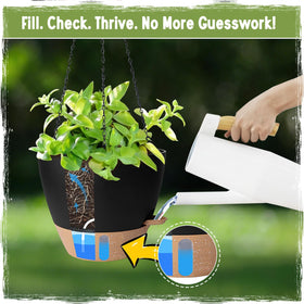 Goproauto planter with detachable reservoir for easy refills