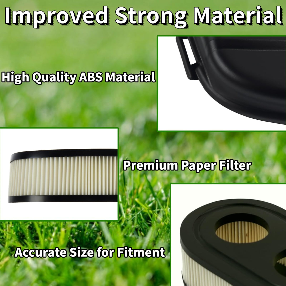 Gopupu ABS material close-up highlights durability for rugged yard use