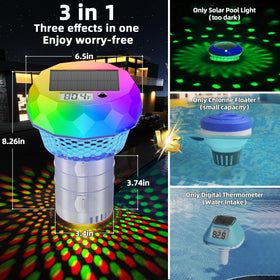 GORDNWE remote control enables quick color changes without leaving your lounge chair.
