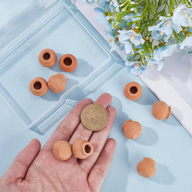 GORGECRAFT plastic storage box keeps tiny pots organized and reusable.