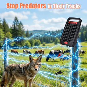 Gorhope weatherproof tempered glass surface protecting the charger in harsh weather.