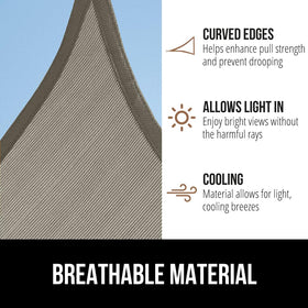 GORILLA GRIP breathable permeable fabric promotes airflow and reduces heat buildup