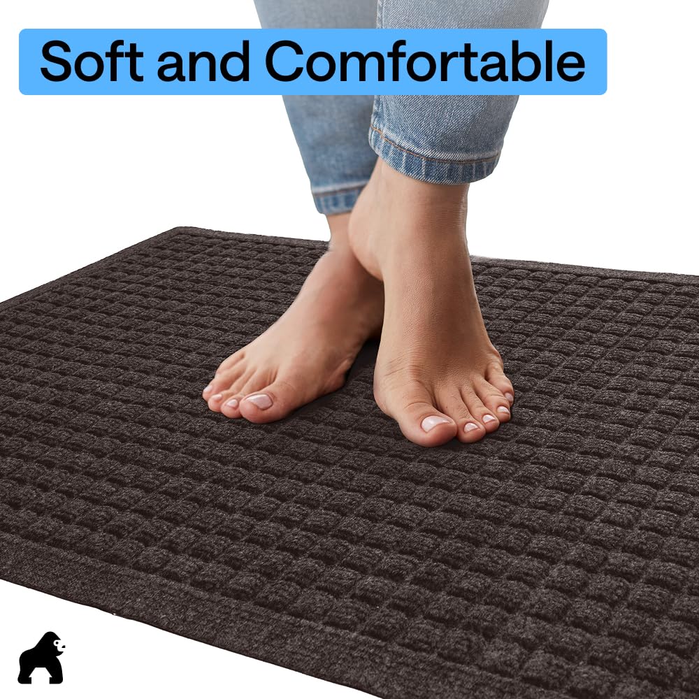 GORILLA GRIP stain, weather, and fade resistant for year-round outdoor use.