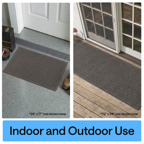 GORILLA GRIP HydroAbsorb mat suitable for covered outdoor and indoor use
