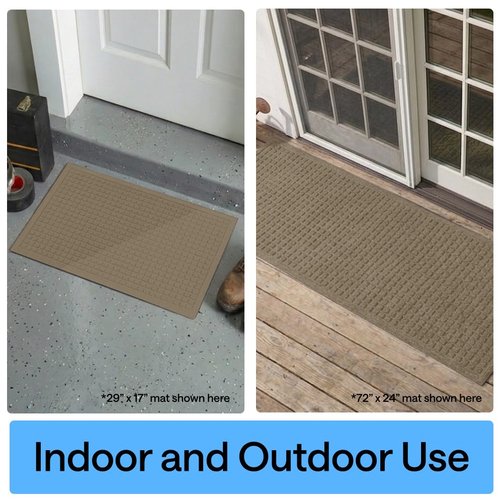 GORILLA GRIP indoor-outdoor mat suitable for covered entrances.