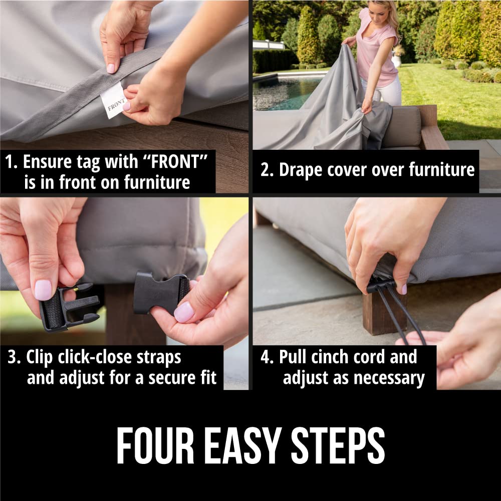 GORILLA GRIP interlocking seams boost durability