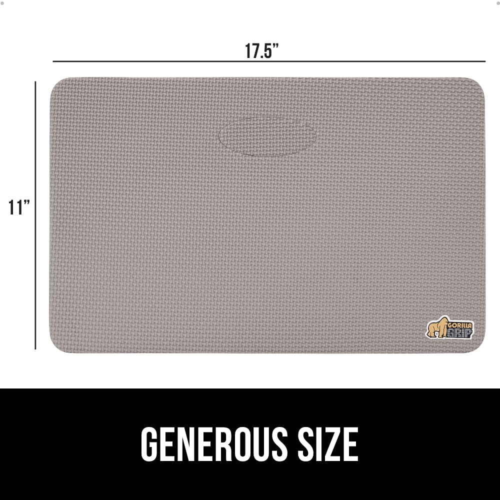 GORILLA GRIP kneeling pad baby bath time uses in a bright setup.