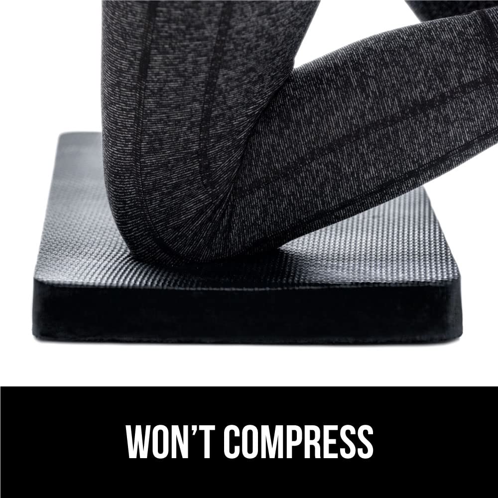 GORILLA GRIP kneeling pad large size supports gardening, painting, and DIY tasks.
