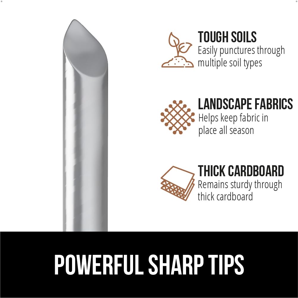 GORILLA GRIP rust-resistant galvanized coating preserves durability in all weather