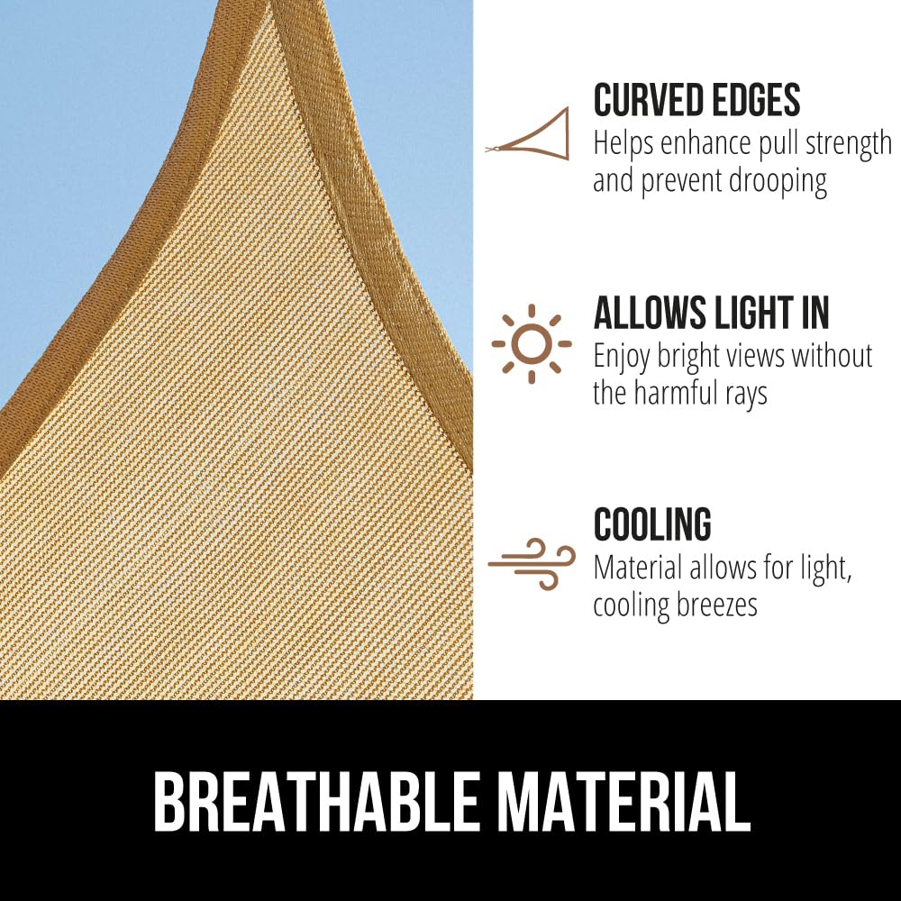 Gorilla Grip breathable fabric allows airflow for a cooler space