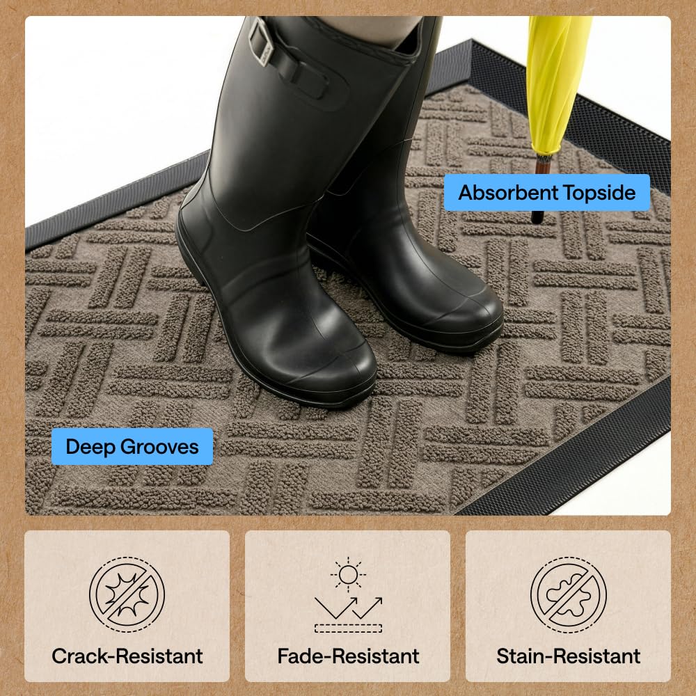 GORILLA GRIP WeatherMAX top offers stain and fade resistance for long-lasting appeal.